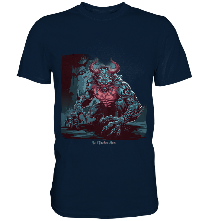 Demon of the Jungle Enraged Sentinel - Premium Shirt | Unisex - Shirts | Dark Shadows Arts