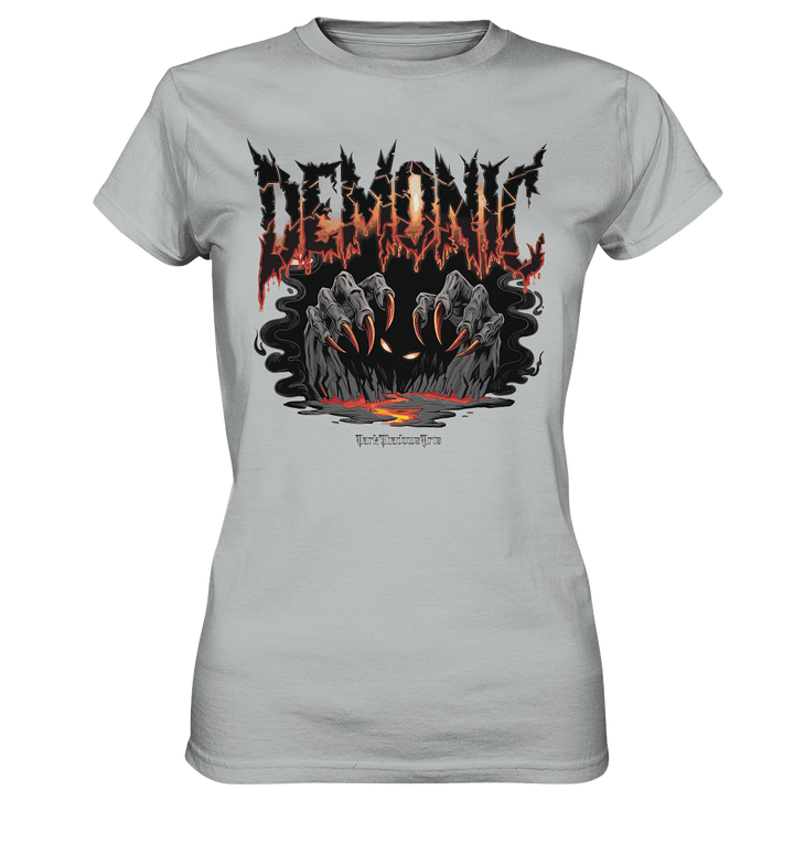 Demonic - Aus dem Abgrund auferstehend - Ladies Premium Shirt | Lady - Shirts | Dark Shadows Arts