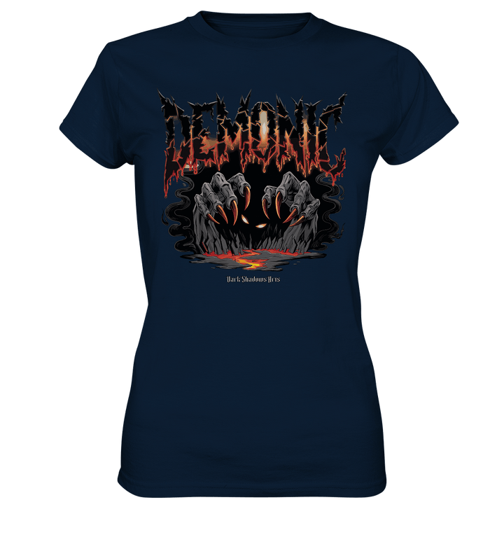 Demonic - Aus dem Abgrund auferstehend - Ladies Premium Shirt | Lady - Shirts | Dark Shadows Arts
