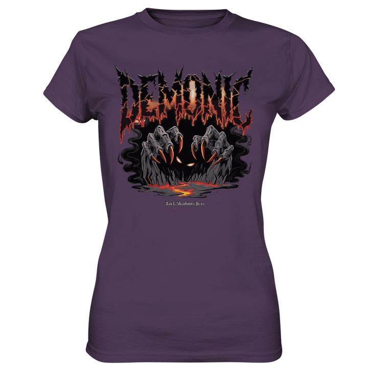 Demonic - Aus dem Abgrund auferstehend - Ladies Premium Shirt | Lady - Shirts | Dark Shadows Arts