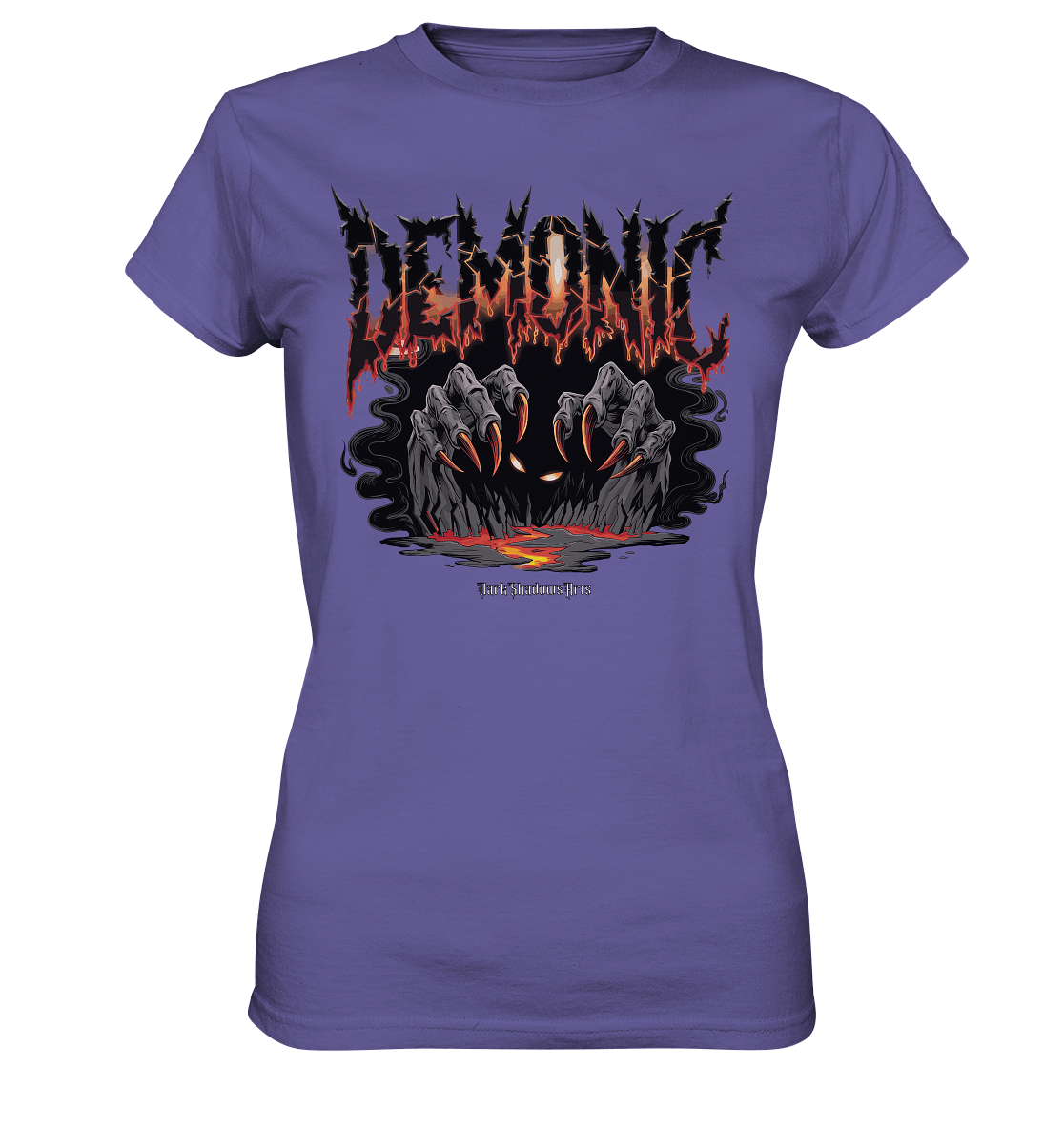Demonic - Aus dem Abgrund auferstehend - Ladies Premium Shirt | Lady - Shirts | Dark Shadows Arts