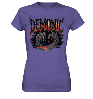 Demonic - Aus dem Abgrund auferstehend - Ladies Premium Shirt | Lady - Shirts | Dark Shadows Arts