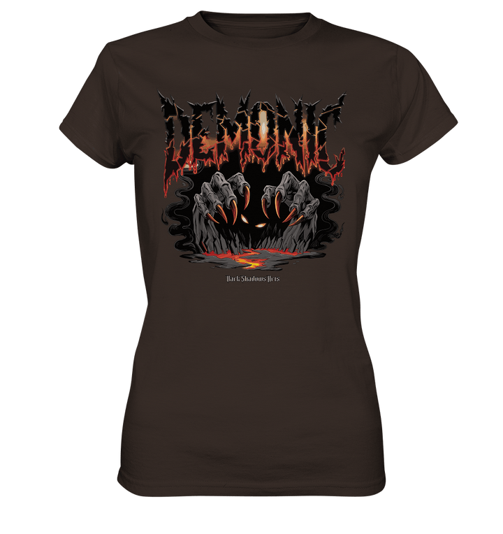 Demonic - Aus dem Abgrund auferstehend - Ladies Premium Shirt | Lady - Shirts | Dark Shadows Arts