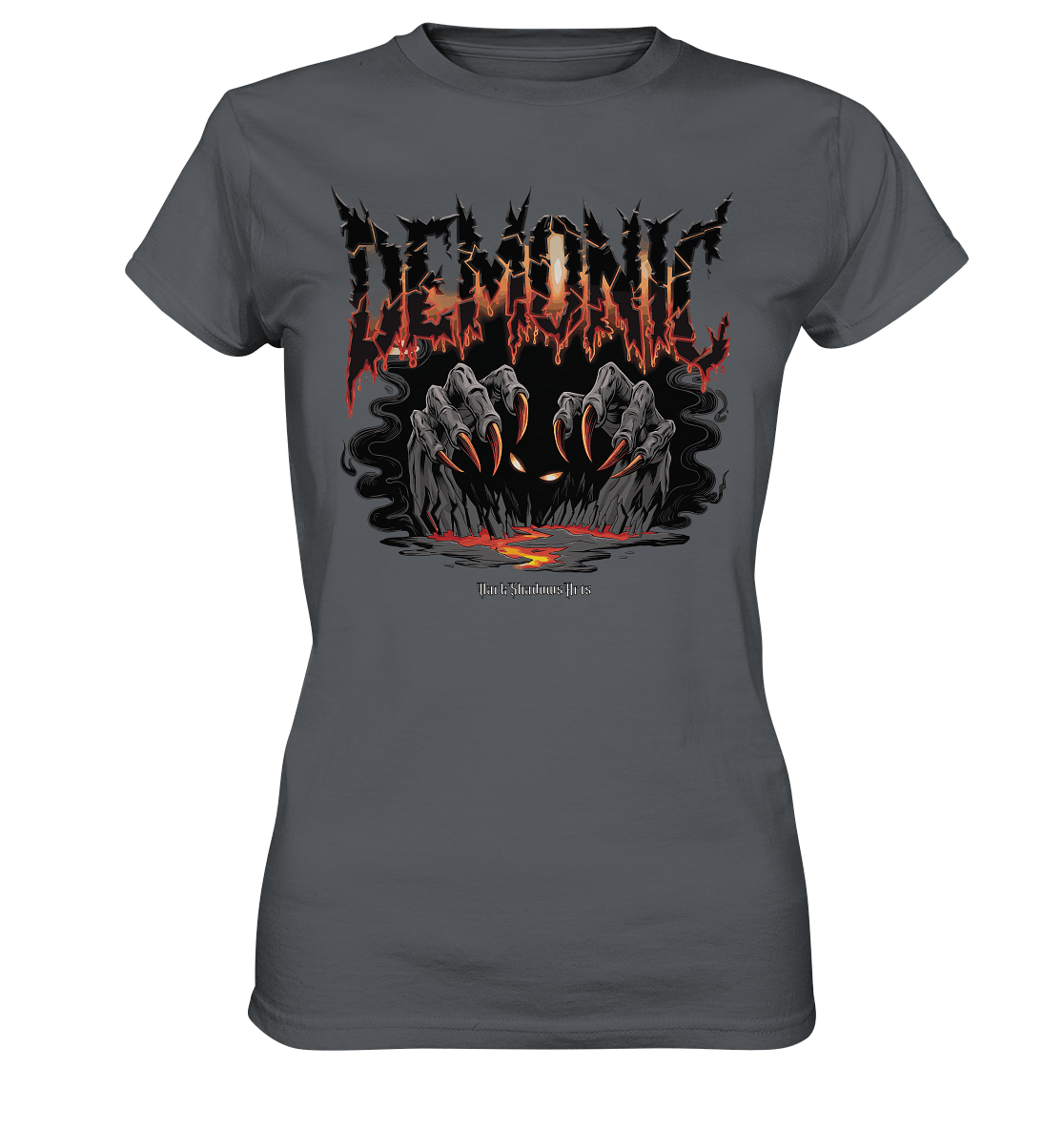 Demonic - Aus dem Abgrund auferstehend - Ladies Premium Shirt | Lady - Shirts | Dark Shadows Arts