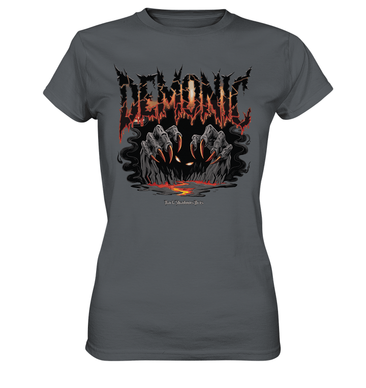 Demonic - Aus dem Abgrund auferstehend - Ladies Premium Shirt | Lady - Shirts | Dark Shadows Arts
