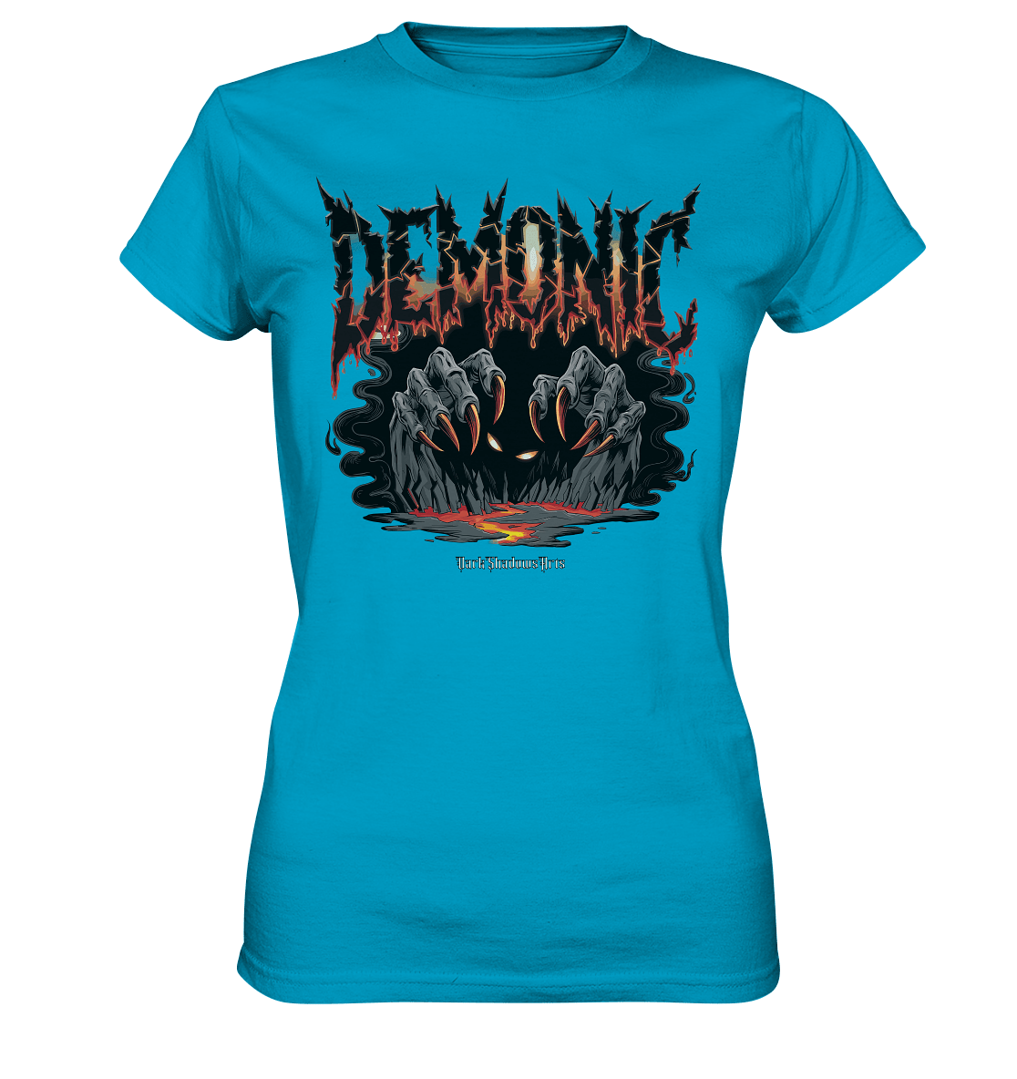 Demonic - Aus dem Abgrund auferstehend - Ladies Premium Shirt | Lady - Shirts | Dark Shadows Arts