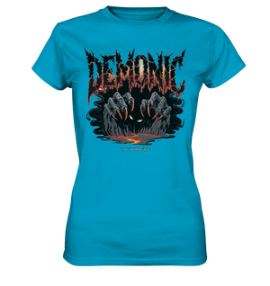 Demonic - Aus dem Abgrund auferstehend - Ladies Premium Shirt | Lady - Shirts | Dark Shadows Arts