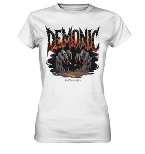 Demonic - Aus dem Abgrund auferstehend - Ladies Premium Shirt | Lady - Shirts | Dark Shadows Arts