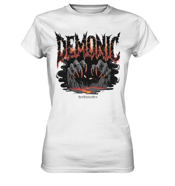 Demonic - Aus dem Abgrund auferstehend - Ladies Premium Shirt | Lady - Shirts | Dark Shadows Arts