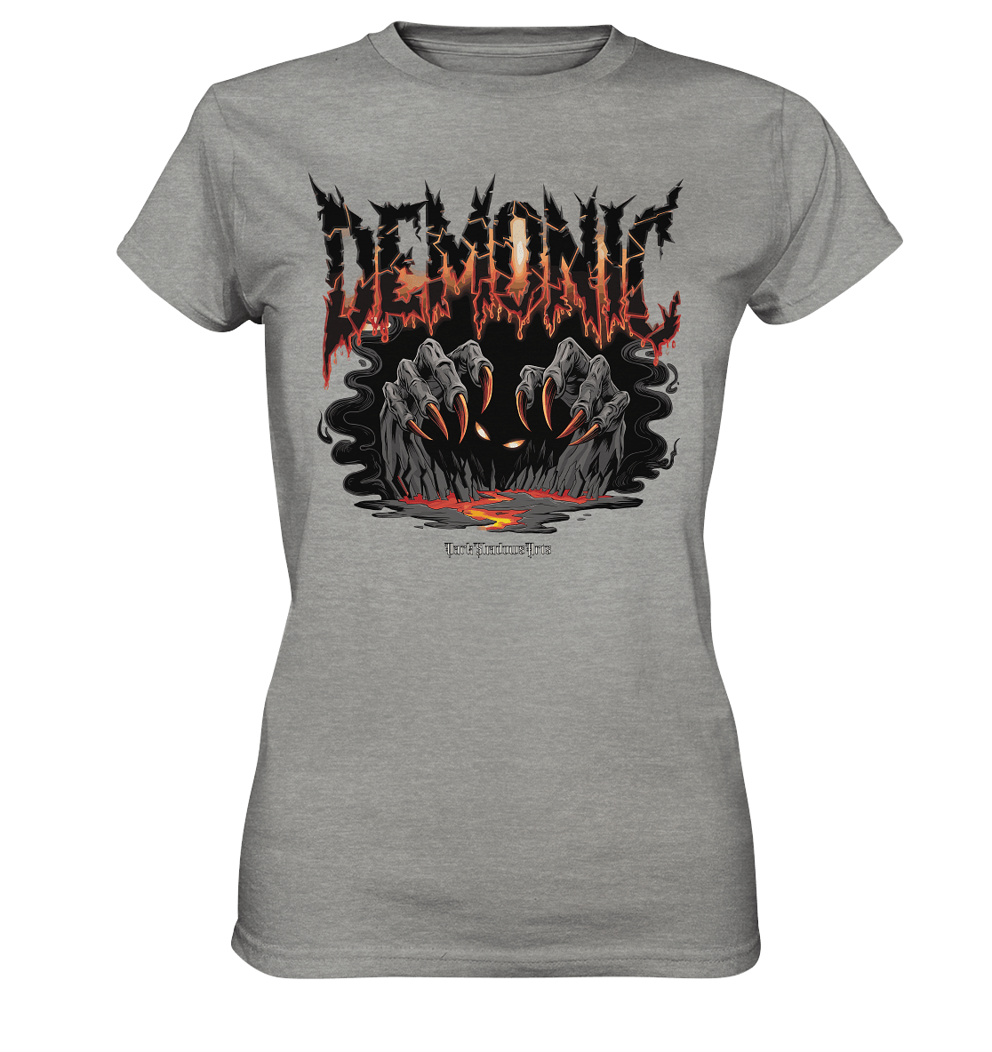 Demonic - Aus dem Abgrund auferstehend - Ladies Premium Shirt | Lady - Shirts | Dark Shadows Arts