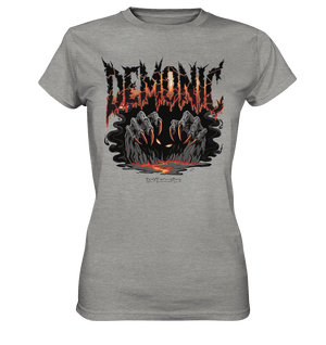 Demonic - Aus dem Abgrund auferstehend - Ladies Premium Shirt | Lady - Shirts | Dark Shadows Arts