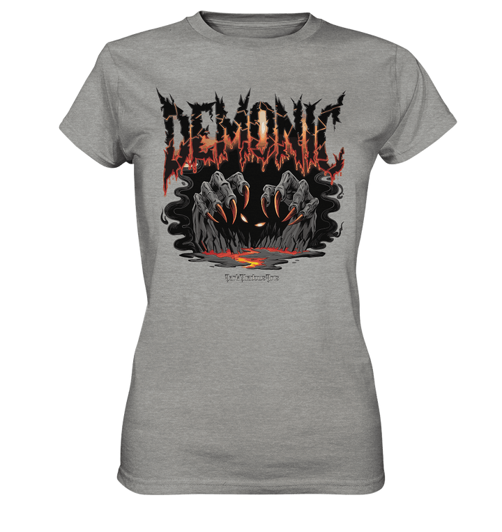 Demonic - Aus dem Abgrund auferstehend - Ladies Premium Shirt | Lady - Shirts | Dark Shadows Arts