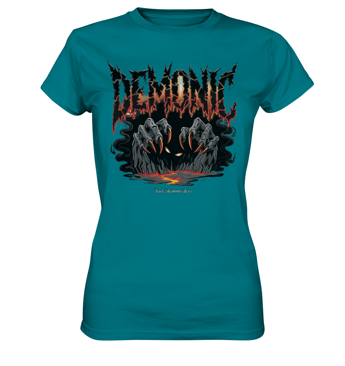 Demonic - Aus dem Abgrund auferstehend - Ladies Premium Shirt | Lady - Shirts | Dark Shadows Arts