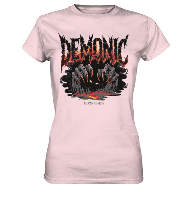 Demonic - Aus dem Abgrund auferstehend - Ladies Premium Shirt | Lady - Shirts | Dark Shadows Arts