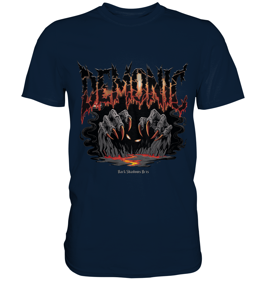 Demonic - Aus dem Abgrund auferstehend - Premium Shirt | Unisex - Shirts | Dark Shadows Arts