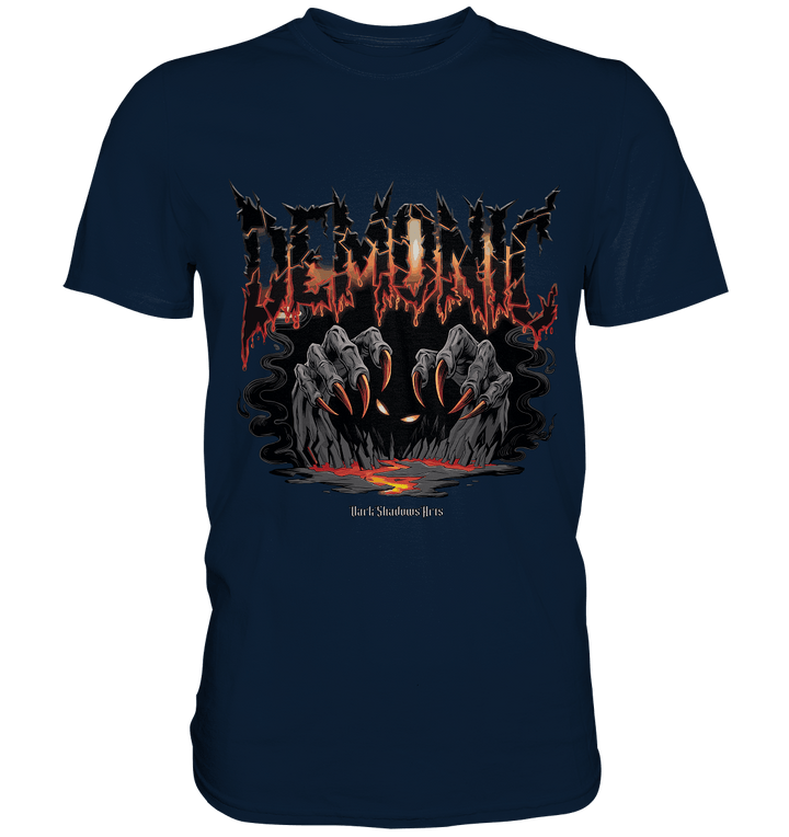 Demonic - Aus dem Abgrund auferstehend - Premium Shirt | Unisex - Shirts | Dark Shadows Arts