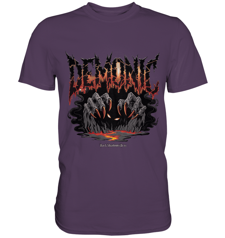 Demonic - Aus dem Abgrund auferstehend - Premium Shirt | Unisex - Shirts | Dark Shadows Arts