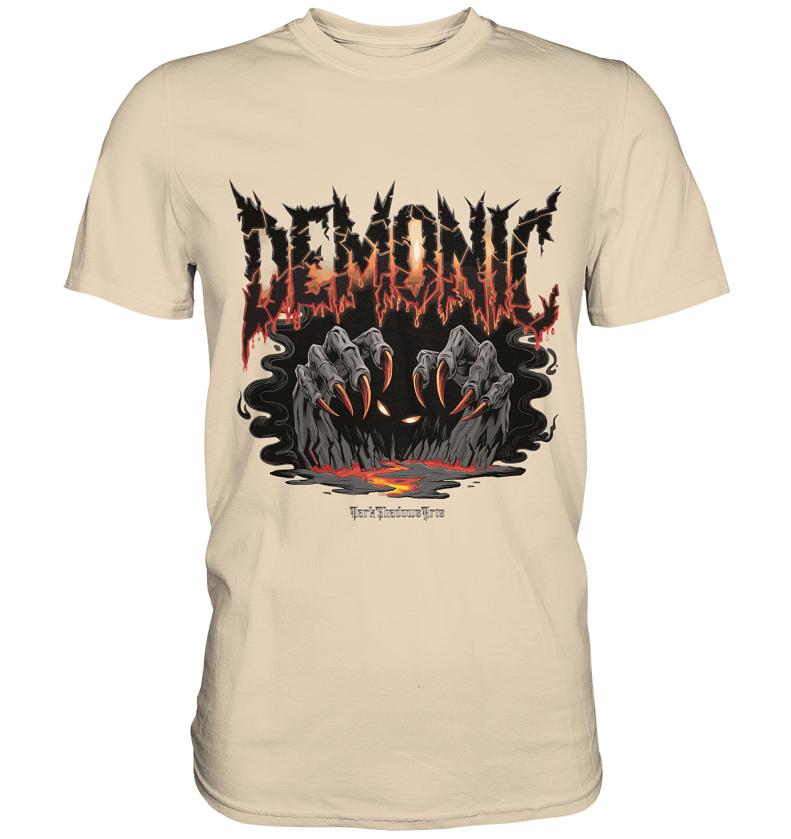 Demonic - Aus dem Abgrund auferstehend - Premium Shirt | Unisex - Shirts | Dark Shadows Arts