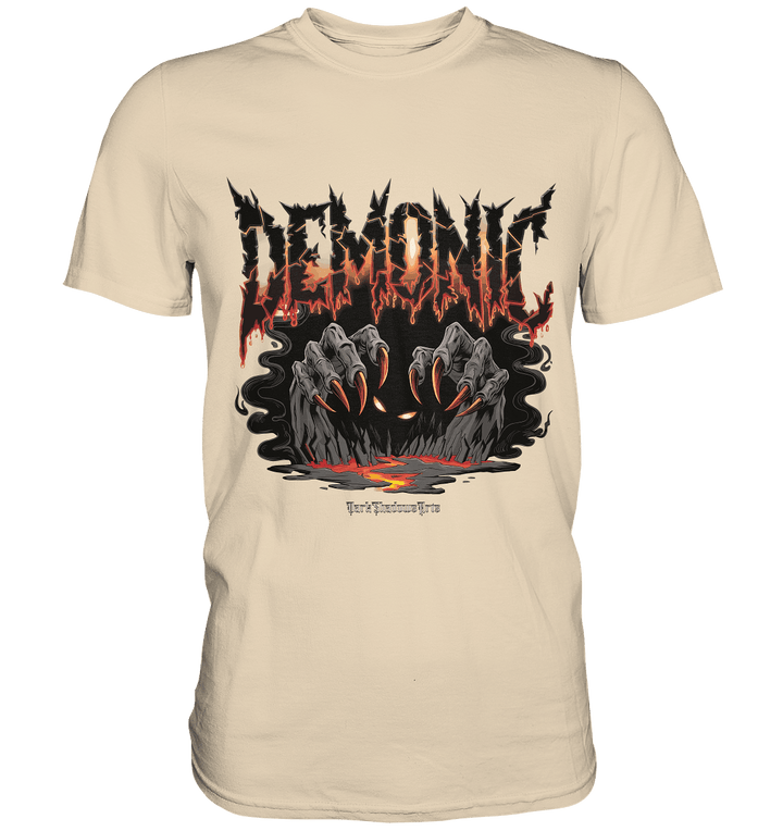 Demonic - Aus dem Abgrund auferstehend - Premium Shirt | Unisex - Shirts | Dark Shadows Arts