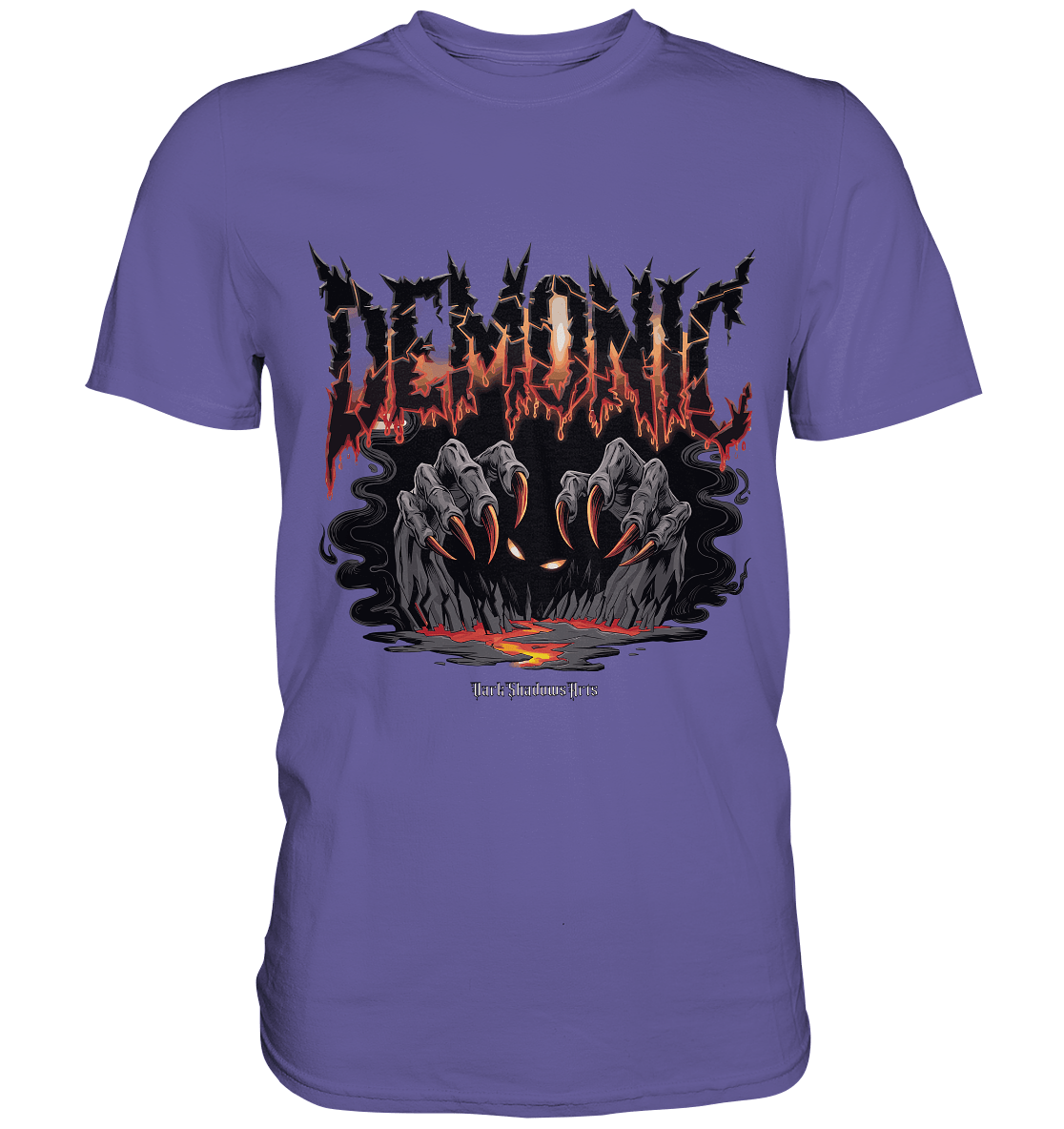Demonic - Aus dem Abgrund auferstehend - Premium Shirt | Unisex - Shirts | Dark Shadows Arts