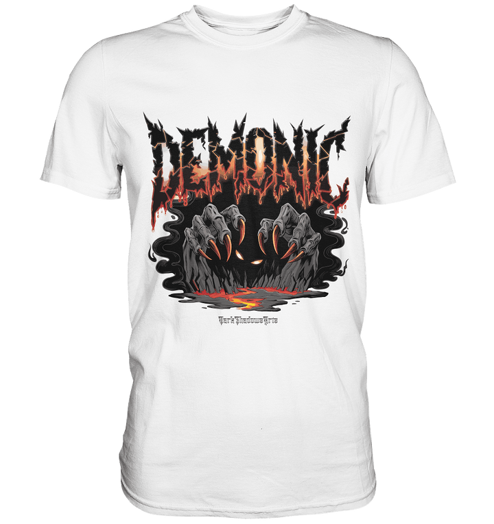 Demonic - Aus dem Abgrund auferstehend - Premium Shirt | Unisex - Shirts | Dark Shadows Arts