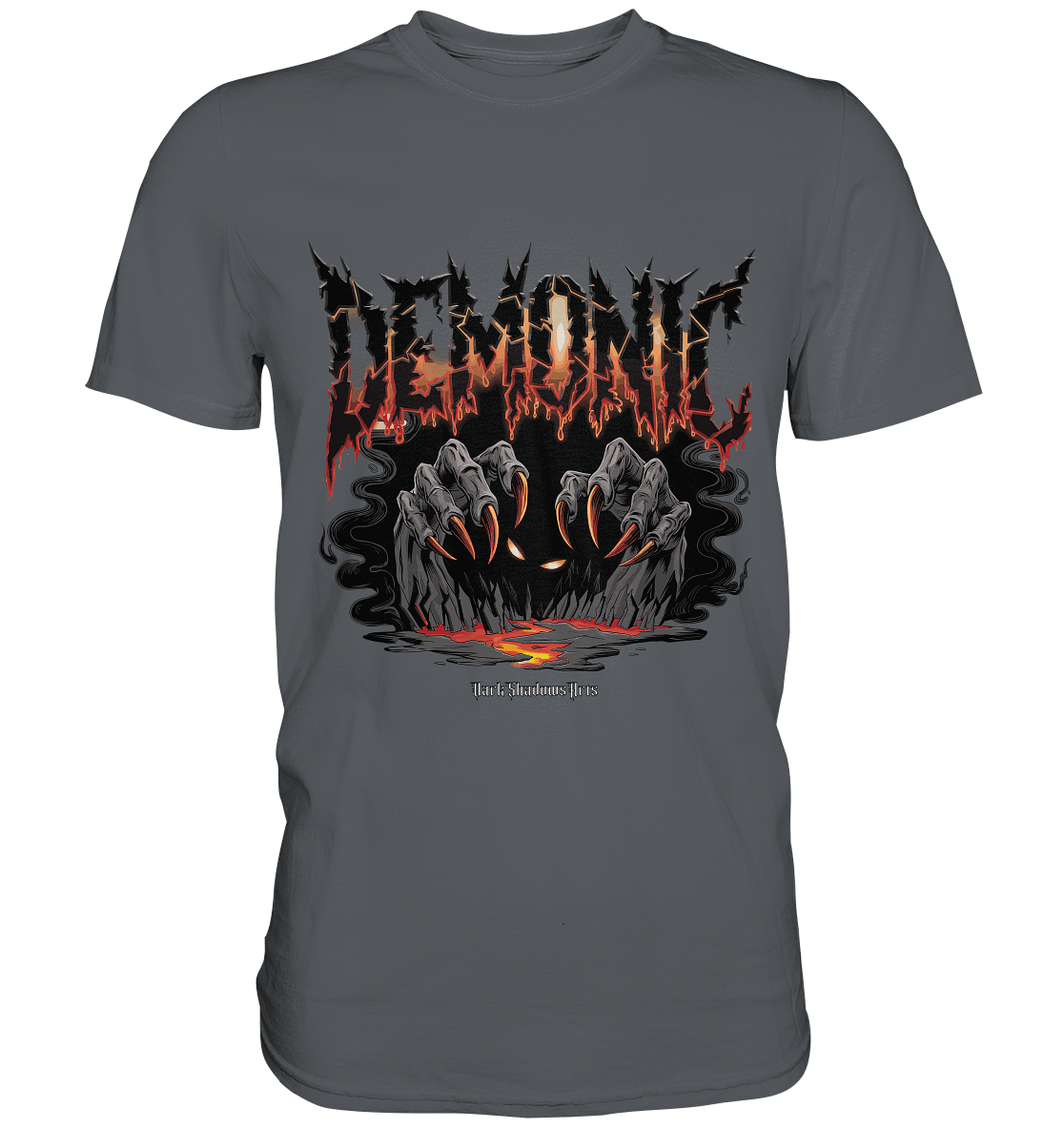 Demonic - Aus dem Abgrund auferstehend - Premium Shirt | Unisex - Shirts | Dark Shadows Arts