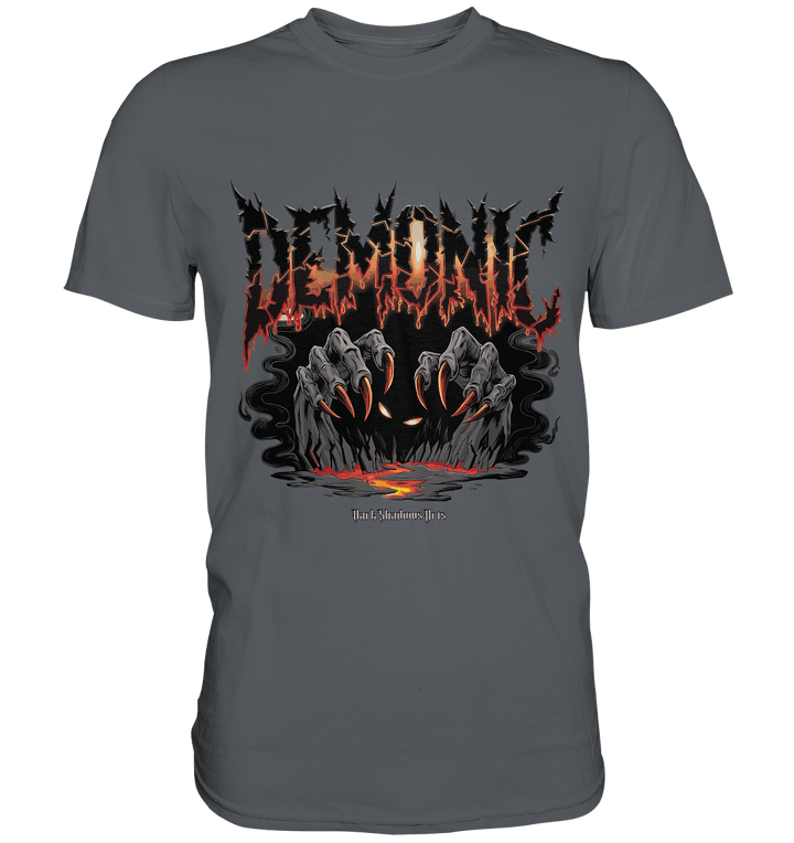 Demonic - Aus dem Abgrund auferstehend - Premium Shirt | Unisex - Shirts | Dark Shadows Arts