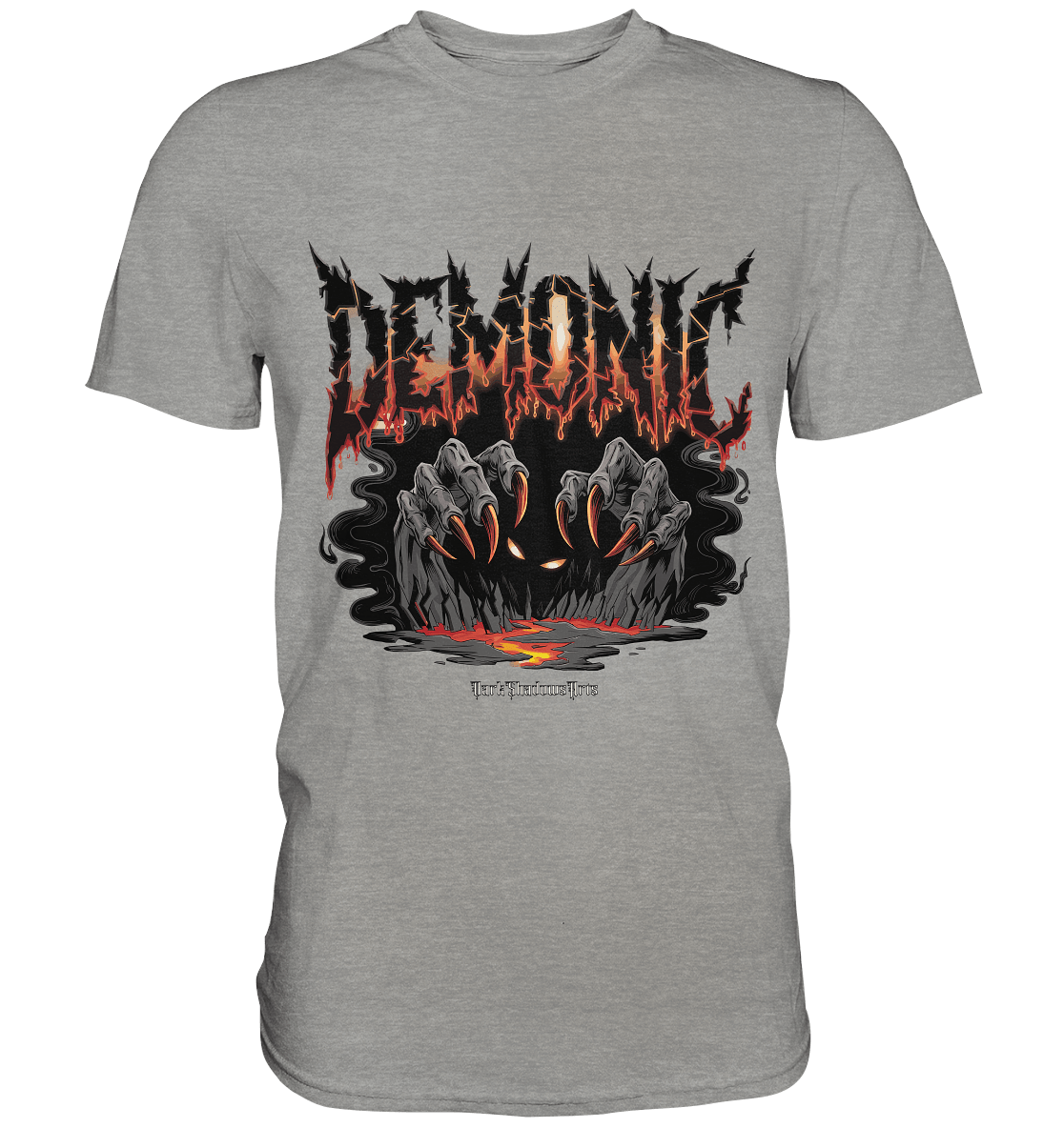 Demonic - Aus dem Abgrund auferstehend - Premium Shirt | Unisex - Shirts | Dark Shadows Arts