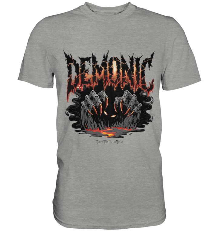 Demonic - Aus dem Abgrund auferstehend - Premium Shirt | Unisex - Shirts | Dark Shadows Arts