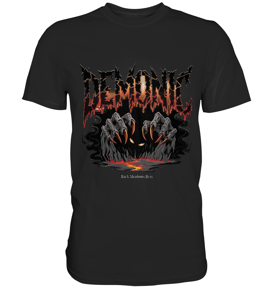 Demonic - Aus dem Abgrund auferstehend - Premium Shirt | Unisex - Shirts | Dark Shadows Arts