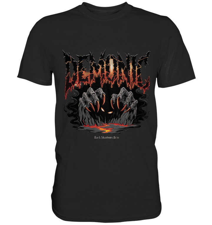 Demonic - Aus dem Abgrund auferstehend - Premium Shirt | Unisex - Shirts | Dark Shadows Arts