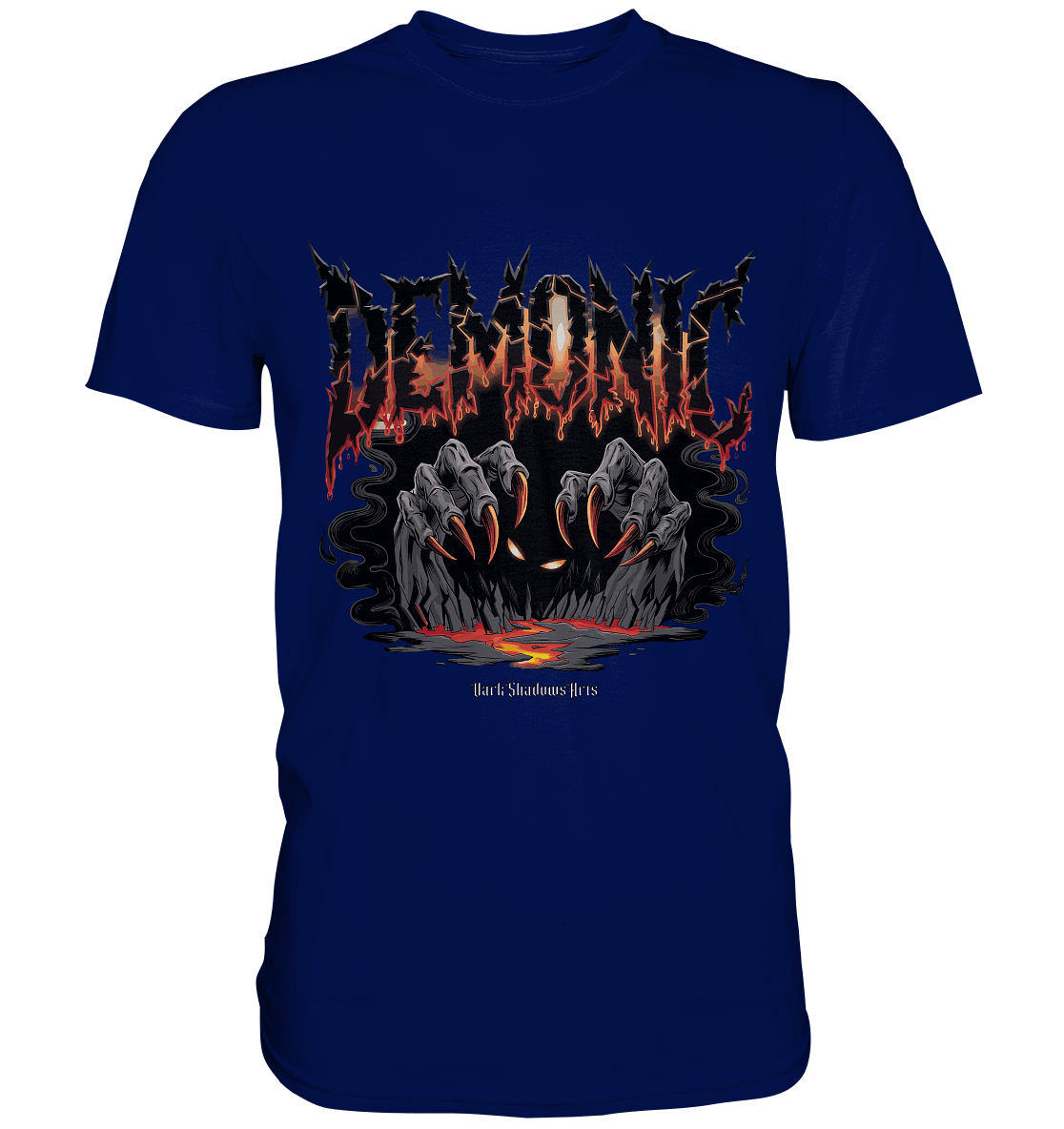 Demonic - Aus dem Abgrund auferstehend - Premium Shirt | Unisex - Shirts | Dark Shadows Arts