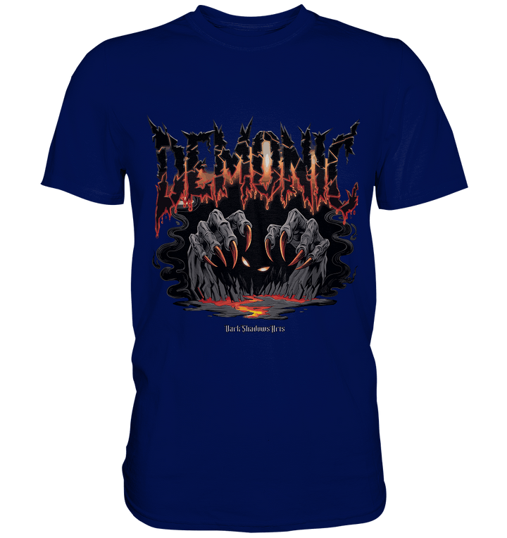 Demonic - Aus dem Abgrund auferstehend - Premium Shirt | Unisex - Shirts | Dark Shadows Arts