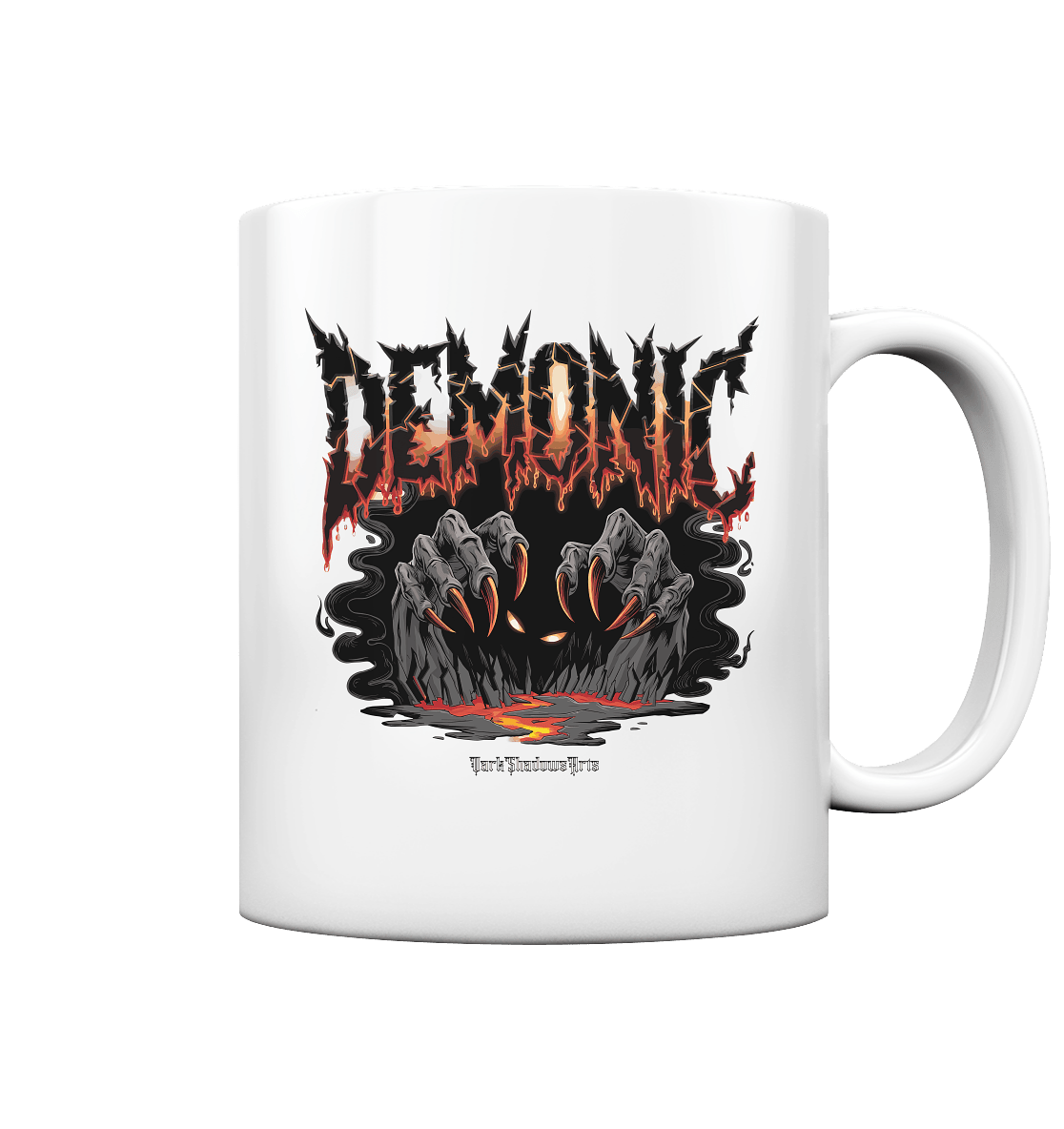 Demonic - Aus dem Abgrund auferstehend - Tasse glossy | Trinkgefäße | Dark Shadows Arts