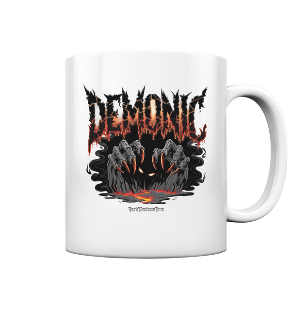 Demonic - Aus dem Abgrund auferstehend - Tasse glossy | Trinkgefäße | Dark Shadows Arts