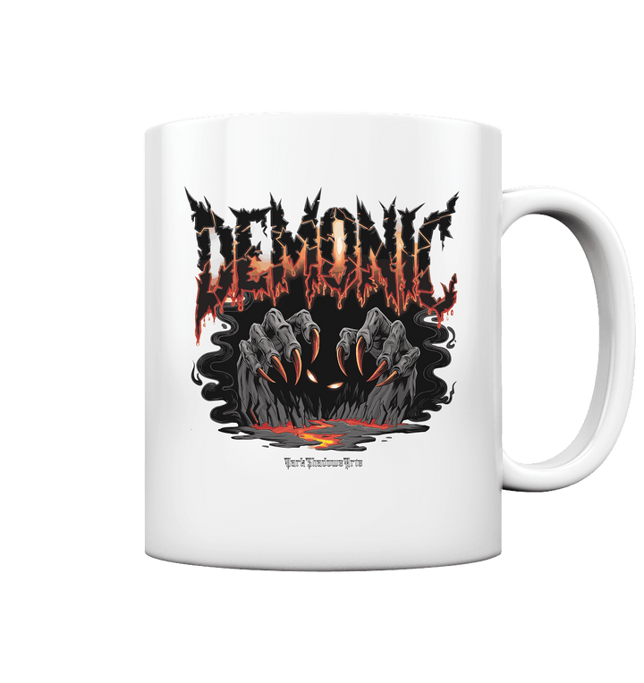Demonic - Aus dem Abgrund auferstehend - Tasse glossy | Trinkgefäße | Dark Shadows Arts
