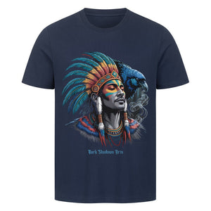 Der Schamane der verlorenen Zeit - HigherBlanks Premium T-Shirt | T-Shirt | Dark Shadows Arts