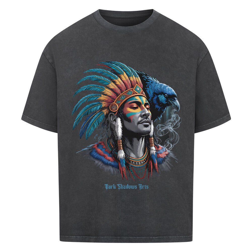 Der Schamane der verlorenen Zeit - VACANCY Oversized Shirt | T-Shirt | Dark Shadows Arts