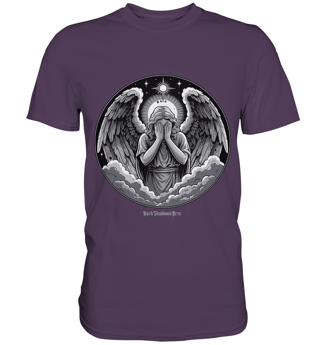 Der weinende Engel - Premium Shirt | Unisex - Shirts | Dark Shadows Arts