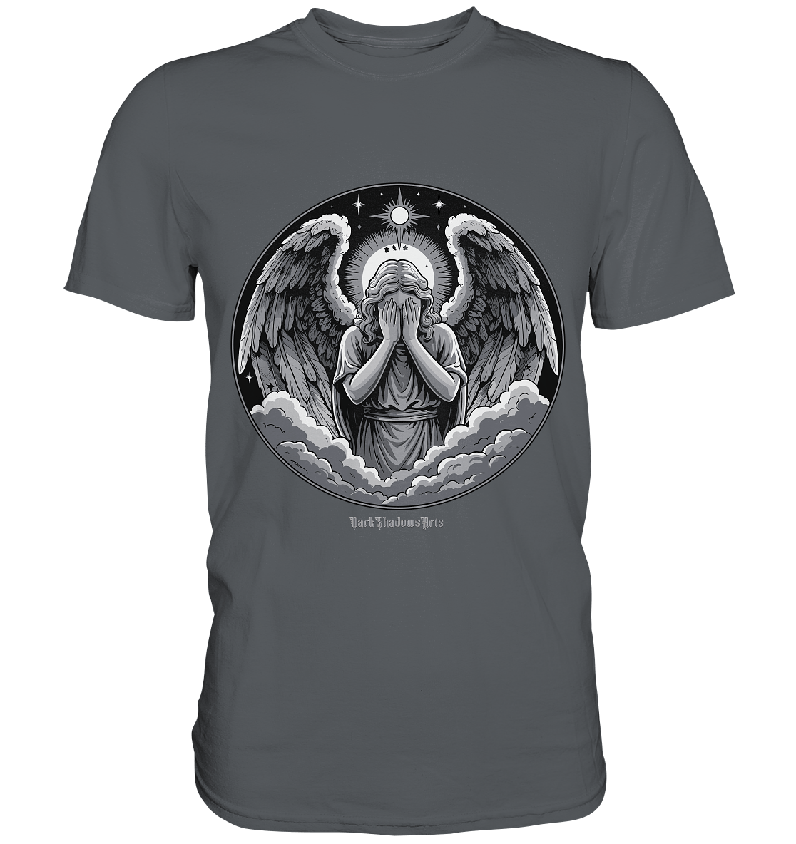 Der weinende Engel - Premium Shirt | Unisex - Shirts | Dark Shadows Arts