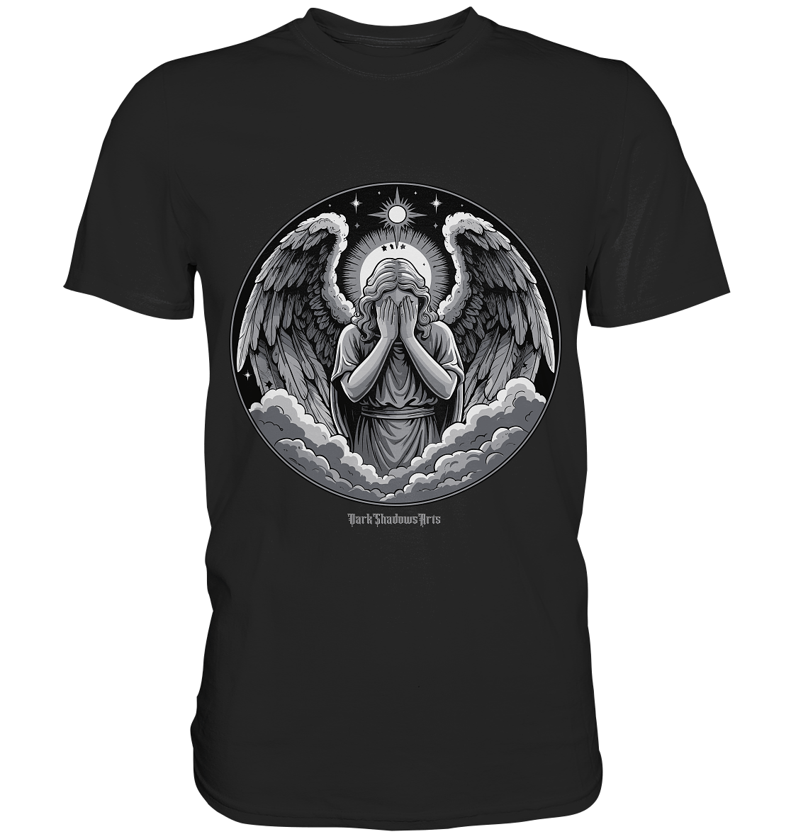 Der weinende Engel - Premium Shirt | Unisex - Shirts | Dark Shadows Arts