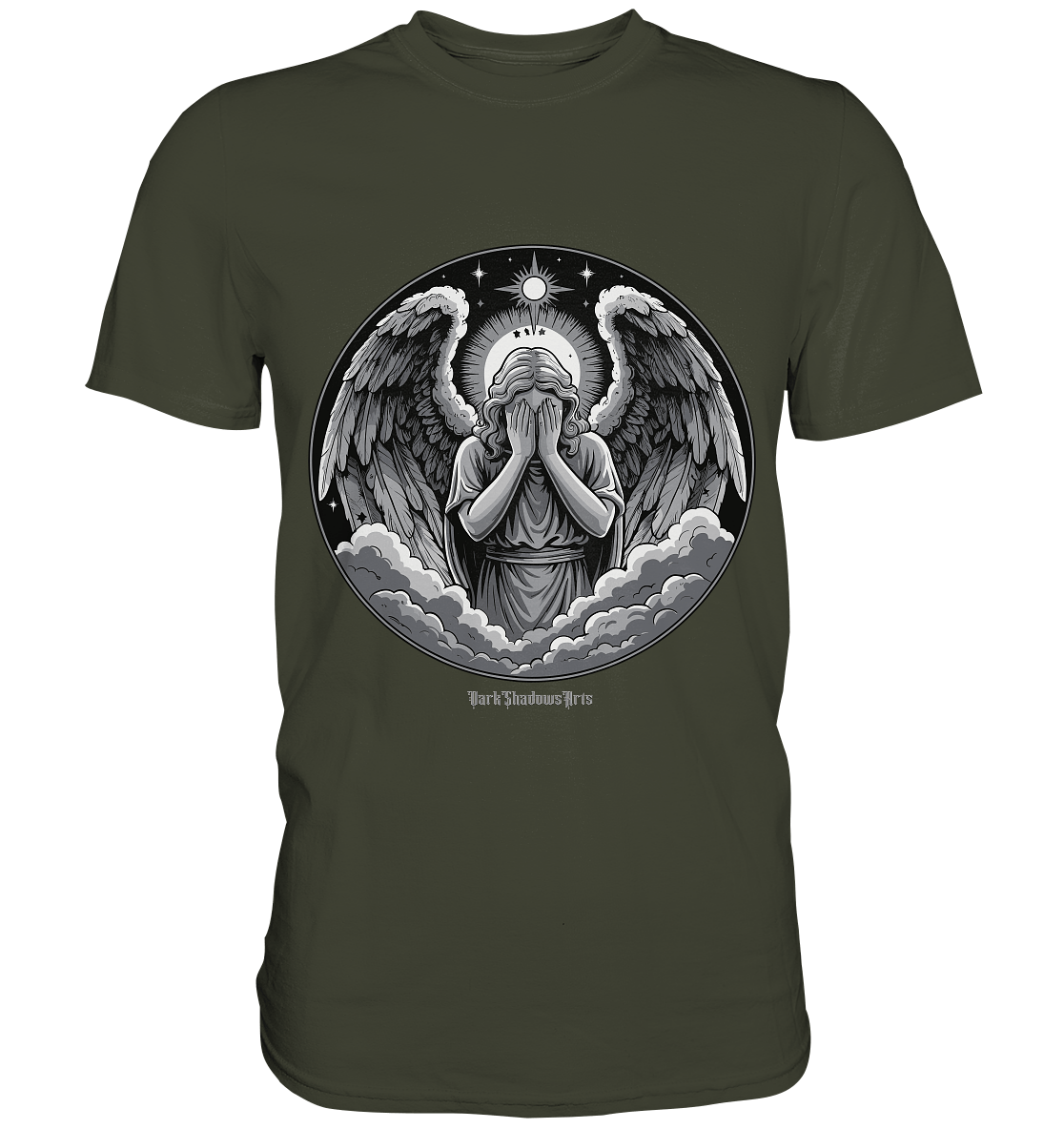 Der weinende Engel - Premium Shirt | Unisex - Shirts | Dark Shadows Arts