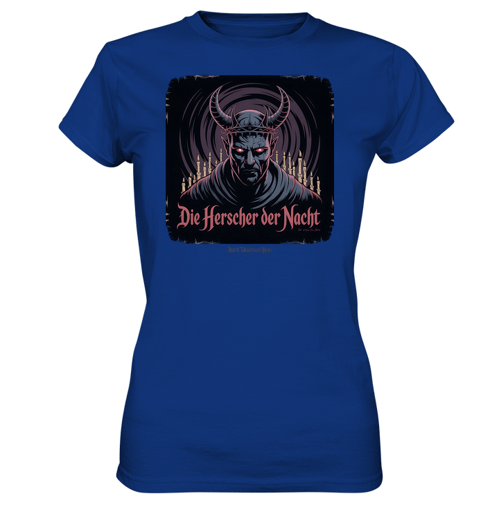 die herrscher der nacht - mystische eleganz und düstere magie - Ladies Premium Shirt | Lady - Shirts | Dark Shadows Arts