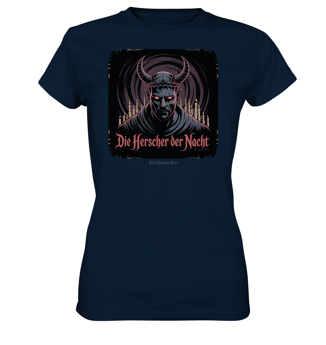 die herrscher der nacht - mystische eleganz und düstere magie - Ladies Premium Shirt | Lady - Shirts | Dark Shadows Arts