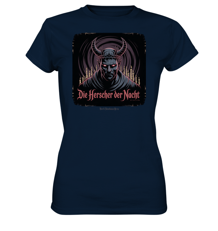 die herrscher der nacht - mystische eleganz und düstere magie - Ladies Premium Shirt | Lady - Shirts | Dark Shadows Arts