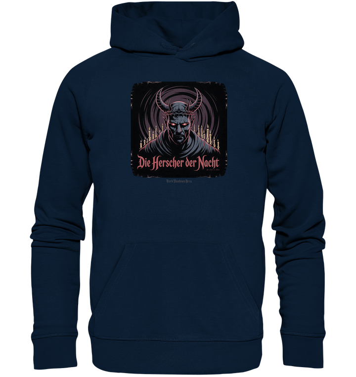 die herrscher der nacht - mystische eleganz und düstere magie - Organic Hoodie | Hoodies | Dark Shadows Arts