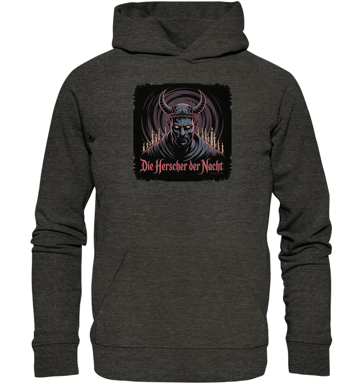 die herrscher der nacht - mystische eleganz und düstere magie - Organic Hoodie | Hoodies | Dark Shadows Arts