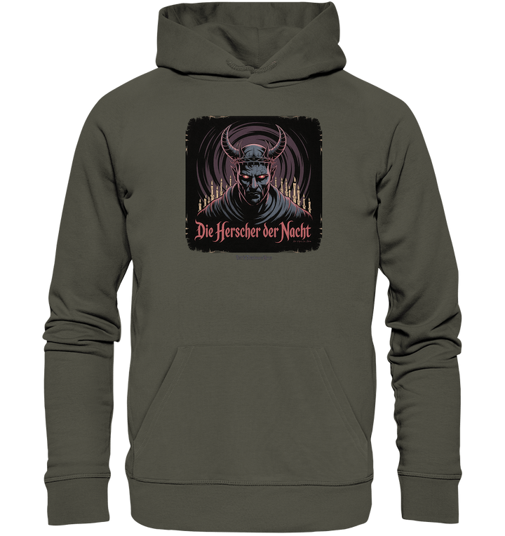 die herrscher der nacht - mystische eleganz und düstere magie - Organic Hoodie | Hoodies | Dark Shadows Arts