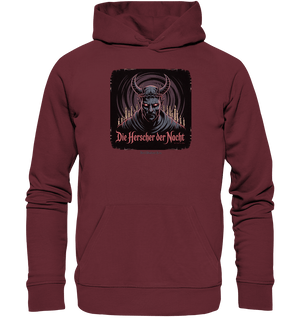 die herrscher der nacht - mystische eleganz und düstere magie - Organic Hoodie | Hoodies | Dark Shadows Arts