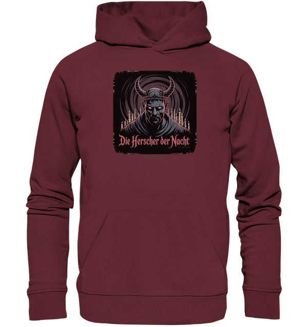 die herrscher der nacht - mystische eleganz und düstere magie - Organic Hoodie | Hoodies | Dark Shadows Arts